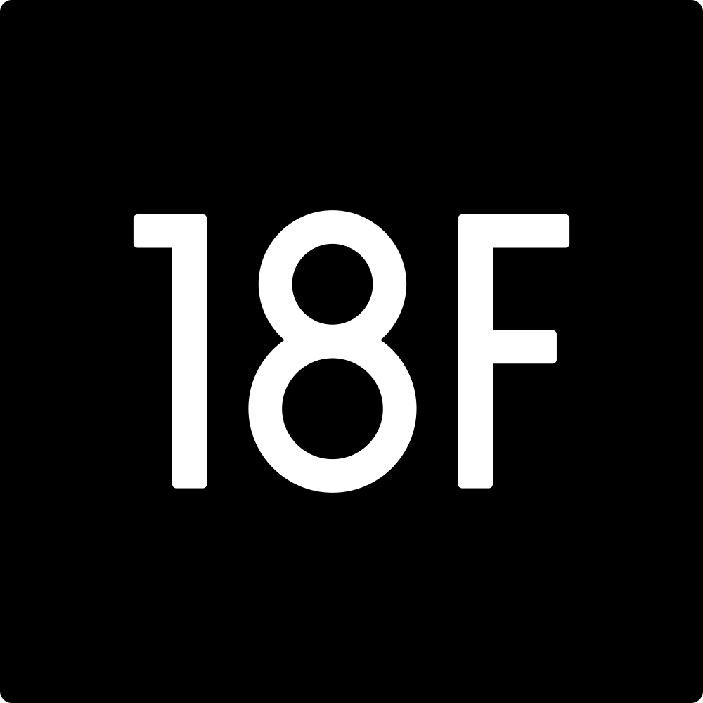 18F Logo
